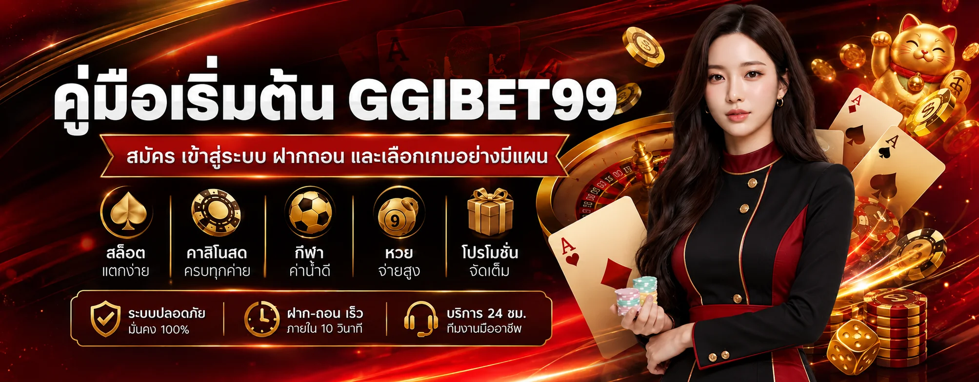 GGIBET99 คู่มือสมัคร เข้าสู่ระบบ ฝากถอน และเลือกเกม