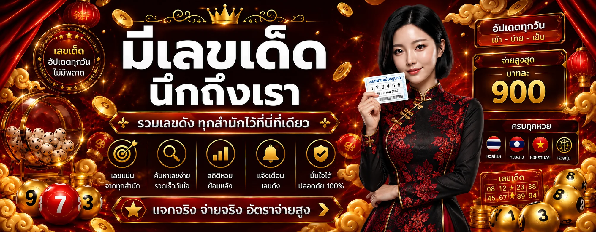 ผลหวยออนไลน์และตารางหวย GGIBET99